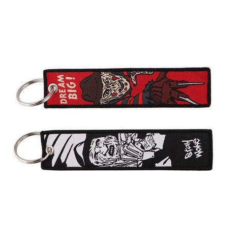 Embroidery Keychain -  A Nightmare On Elm Street - Freddy Krueger