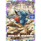 Card Keychain - Pokémon - Gible basic custom art style