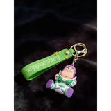 3D PVC Figure Keychain - Toy Story - Chibi Buzz Lightyear Sitting