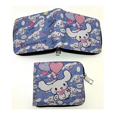Zippered Short Wallet - Sanrio - Cinnamoroll