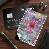 Credit Card Skin Sticker - Pokémon - Gengar VMAX Gigantamax Full Art - Holographic