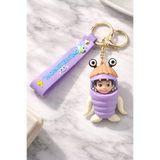 3D PVC Figure Keychain - Disney/Pixar - Boo In Monsters Inc. Costume