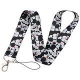 Lanyard - Disney - Mickey Mouse Faces with Red Hearts