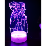 3D LED Night Light - Your Lie in April - Kaori Miyazono and Kousei Arima