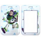 ID Card Badge Holder - Disney/Pixar - Buzz Lightyear Running Through Clouds