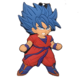 Dragon Ball Goku Super Saiyan Blue PVC keychain