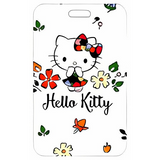 ID Card Badge Holder - Sanrio - Hello Kitty With Colorful Floral Dress