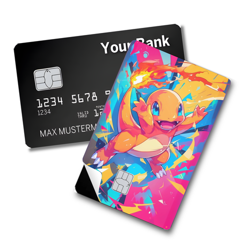 Credit Card Skin Sticker - Pokémon - Charmander