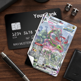 Credit Card Skin Sticker - Pokémon - Rayquaza VMAX Card - Holographic