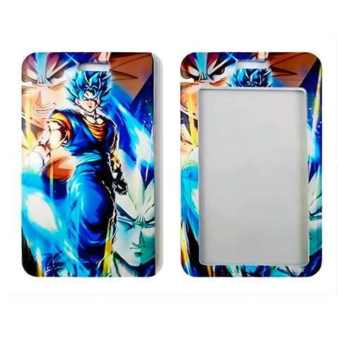 ID Card Badge Holder - Dragon Ball - Vegito Super Saiyan Blue Form