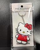 PVC Keychain - Sanrio - Hello Kitty In Red Dress