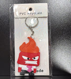 PVC Keychain - Inside Out - Anger - foto real del paquete