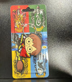 PVC Keychain - Harry Potter - Flying Broom - foto real del paquete