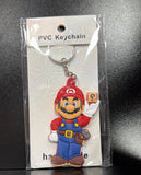 PVC Keychain - Super Mario - Builder Mario With Block