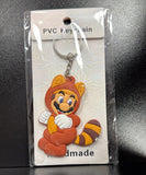 PVC Keychain - Super Mario - Tanooki Mario