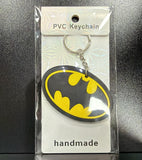 PVC Keychain - DC Comics - Batman Oval Logo - foto real del paquete