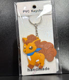 PVC Keychain - Pokemon - Vulpix With Scarf