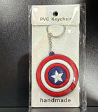 PVC Keychain - Marvel - Captain America Shield - foto real del paquete