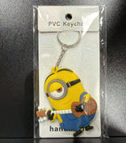 PVC Keychain - Minions - Stuart With Guitar - foto real del paquete