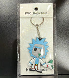 PVC Keychain - Rick and Morty - Rick Sanchez With Portal Gun - foto real del paquete