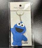 PVC Keychain - Sesame Street - Cookie Monster - foto real del paquete