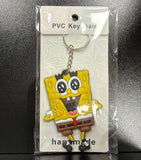 PVC Keychain - SpongeBob SquarePants - Spongebob Laughing - foto real del paquete