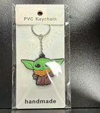PVC Keychain - Star Wars - Grogu (Baby Yoda) - foto real del paquete