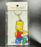 PVC Keychain - The Simpsons - Bart With Skateboard - foto real del paquete