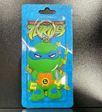 PVC Keychain - Teenage Mutant Ninja Turtles - Leonardo - foto real del paquete
