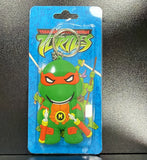 PVC Keychain - Teenage Mutant Ninja Turtles - Michelangelo - foto real del paquete