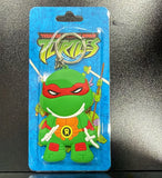 PVC Keychain - Teenage Mutant Ninja Turtles - Raphael - foto real del paquete