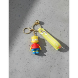 3D PVC Figure Keychain - The Simpsons - Bart Simpson 3D Figure