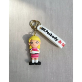 3D PVC Figure Keychain - Mr Peabody Y Amigos - Penny Peterson Arms Crossed