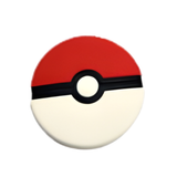 Pokémon Classic Red and White Poké Ball PVC keychain