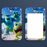 ID Card Badge Holder - Monsters, Inc. - Sulley And Mike In Snow