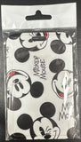ID Card Badge Holder - Mickey Mouse & Friends - Black And White Mickey Mouse Faces - foto real del paquete