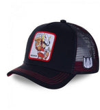 Baseball Cap - Saint Seiya - Pegasus Seiya Black Red Frame Patch
