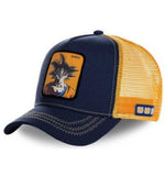 Baseball Cap - Dragon Ball - Goku Navy Yellow Mesh Trucker