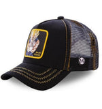 Baseball Cap - Dragon Ball - Majin Vegeta Black Gold Stitch Trucker