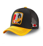 Baseball Cap - Looney Tunes - Daffy Duck Black Yellow Brim Trucker