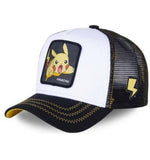 Baseball Cap - Pokémon - Pikachu White Black Trucker
