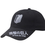 Baseball Cap - Attack on Titan - Survey Corps Wings With Kanji Brim