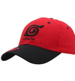Baseball Cap - Naruto - Hidden Leaf Logo Red