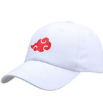 Baseball Cap - Naruto - Akatsuki Red Cloud White