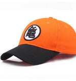 Baseball Cap - Dragon Ball - Kame Turtle Kanji Orange Black Brim