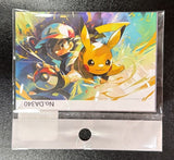 Credit Card Skin Sticker - Pokémon - Ash And Pikachu Illustration