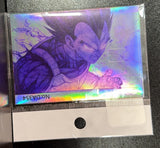 Credit Card Skin Sticker - Dragon Ball - Vegeta With Purple Energy - Holographic