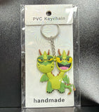 PVC Keychain - How to Train Your Dragon - Barf And Belch - foto real del paquete