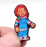 Crocs Charm - Child's Play - Chucky Doll In Blue Overalls