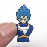 Crocs Charm - Dragon Ball - Super Saiyan Blue Vegeta Arms Crossed